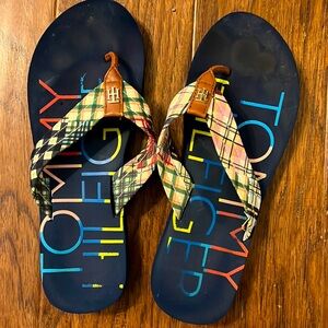 Tommy Hilfinger flip flops